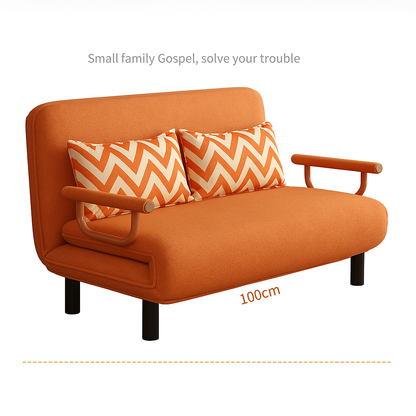 PRACTICAL FOLDING SOFA BED LEISURE LOUNGER