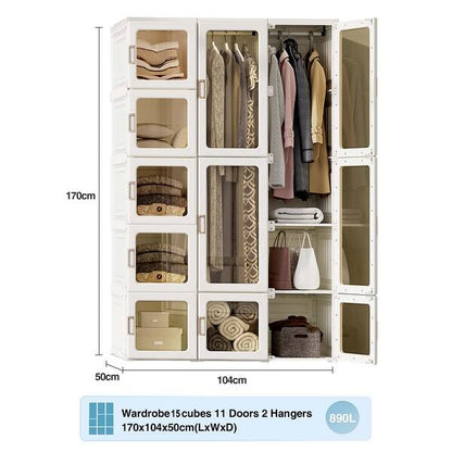 LineaFold Wardrobe Closet